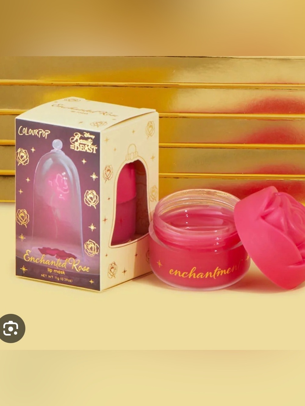 Colorpop Disneys Enchanted Rose Lip Mask -